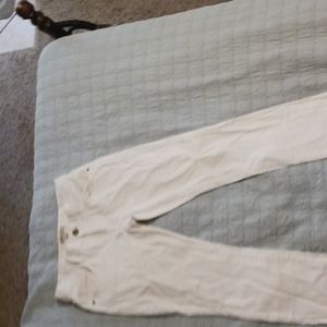 White CAbi jeans